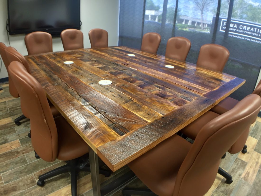 Orlando Reclaimed Wood Table