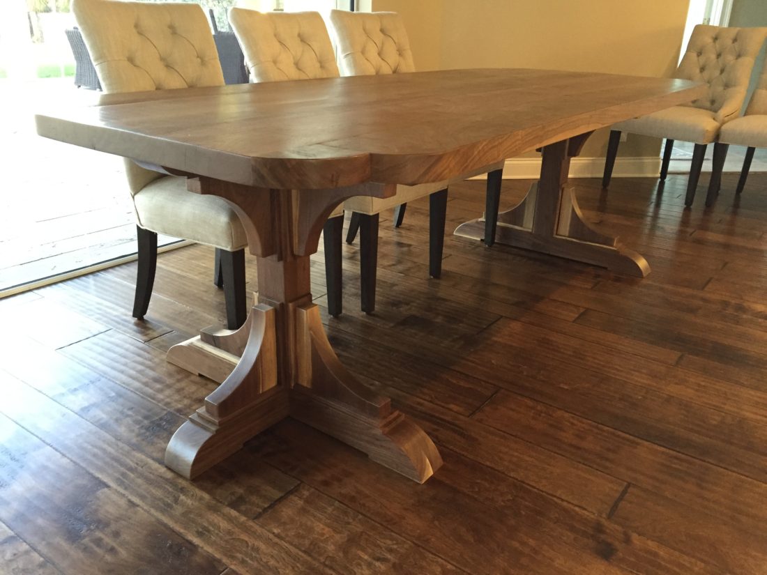 orlando custom walnut table