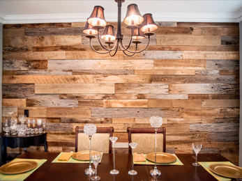 Orlando reclaimed wood walls