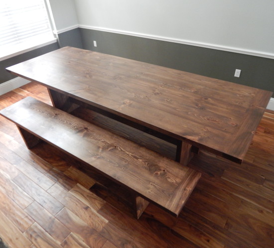 Orlando Trestle leg dining table