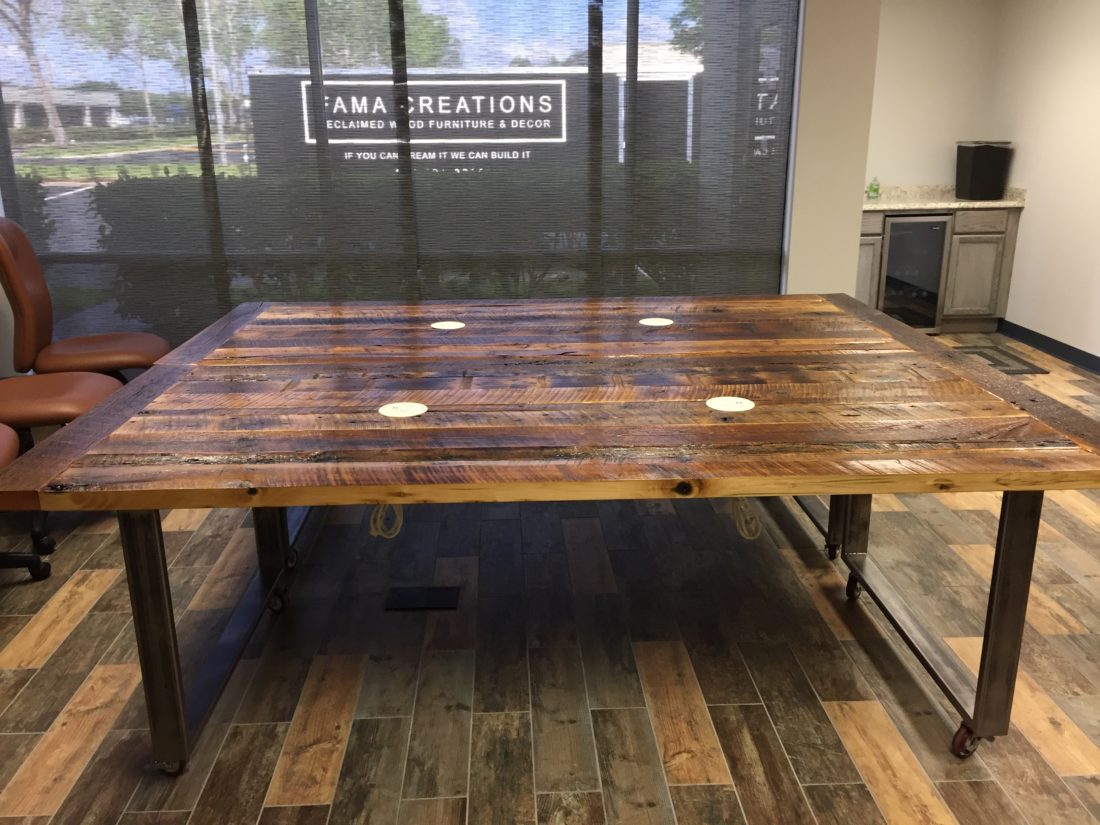 Orlando Reclaimed Wood Table