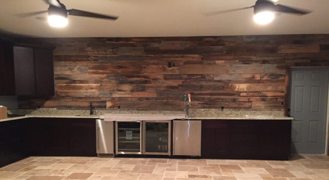 Orlando Reclaimed Wood Accent Wall Barnwood