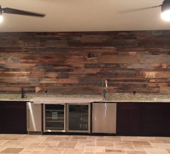 Orlando Reclaimed Wood Accent Wall Barnwood