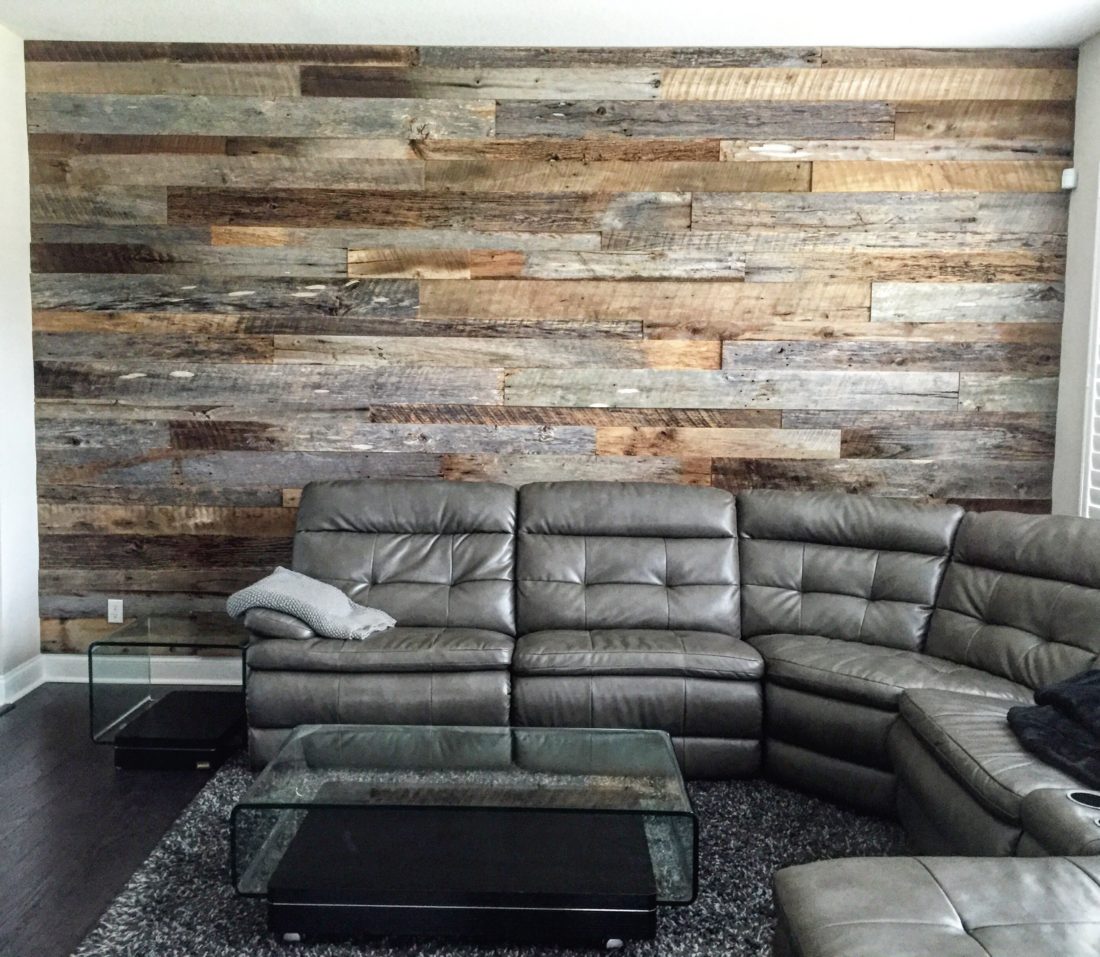 Reclaimed Wood Wall Orlando