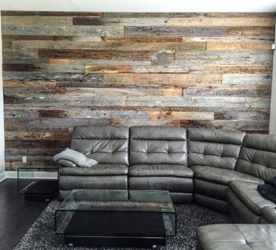 Reclaimed Wood Wall Orlando