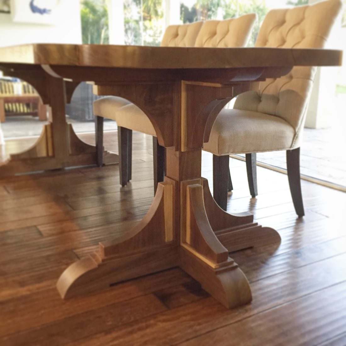 orlando custom walnut table